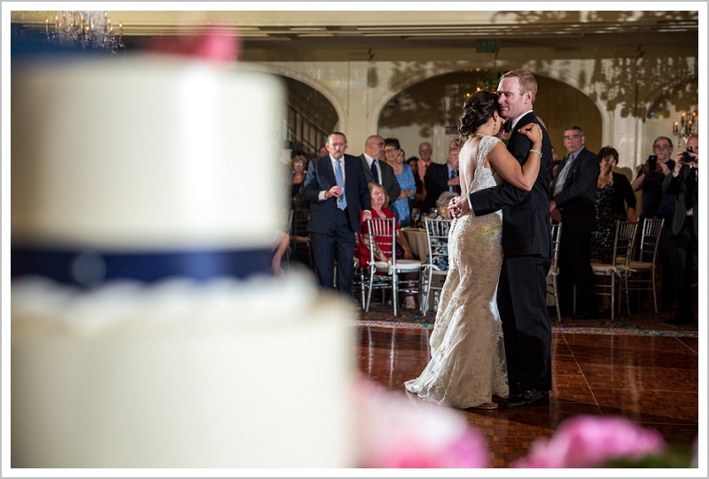 First Dance | Wentworth by the Sea wedding New Hampshire LAD Photography