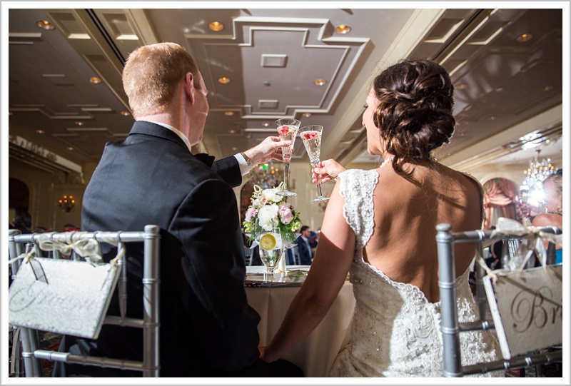 Cheers | Wentworth by the Sea wedding New Hampshire LAD Photography