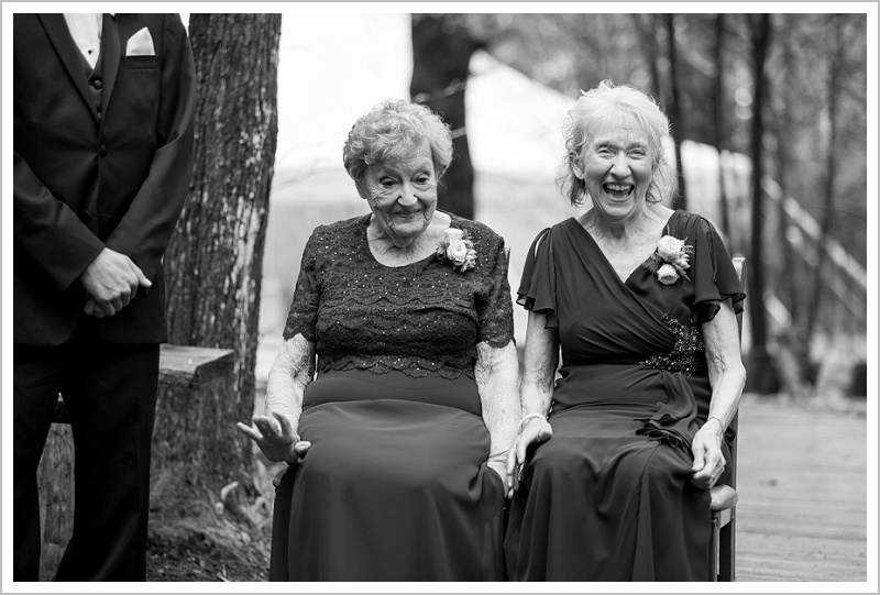 Grandparents - Jason and Angela's Hardy Farm Wedding in Fryeburg Maine