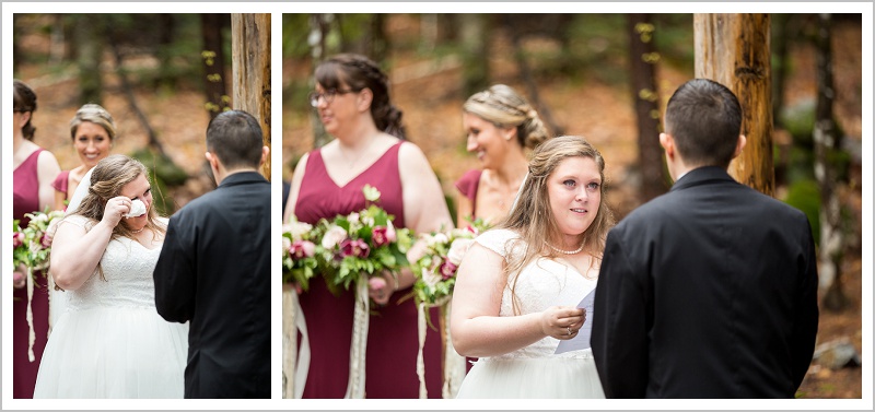 Ceremony - Jason and Angela's Hardy Farm Wedding in Fryeburg Maine