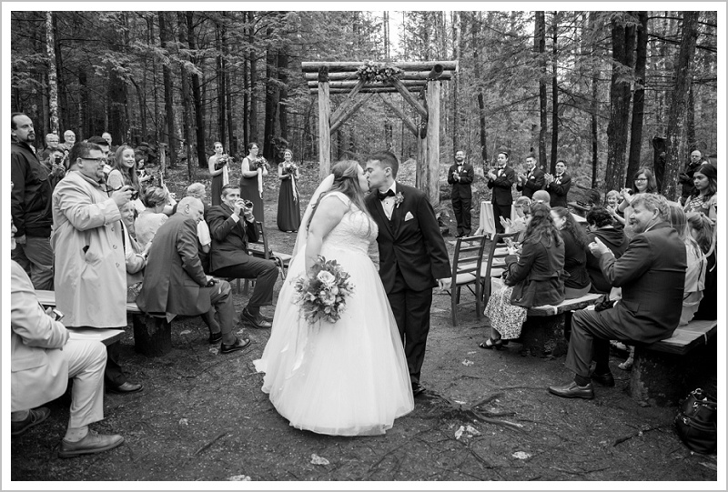 Just Married - Jason and Angela's Hardy Farm Wedding in Fryeburg Maine