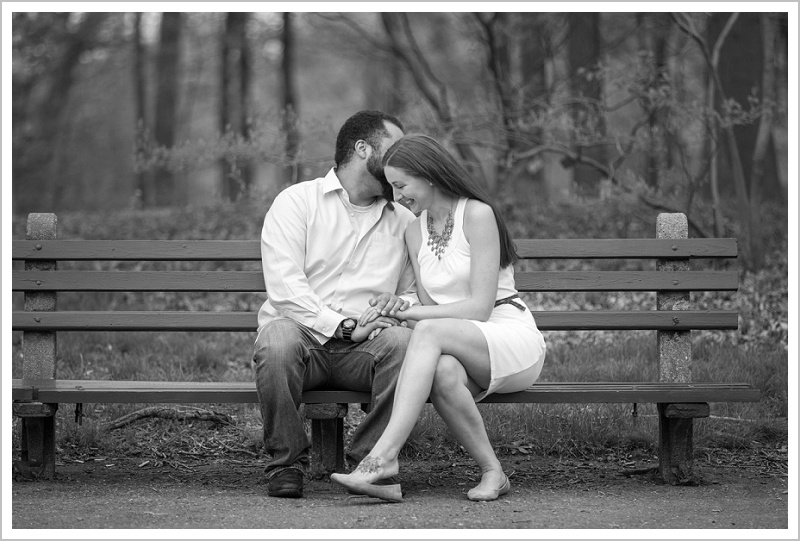 Josh and Leila's Arnold Arboretum Engagement | LAD Photography