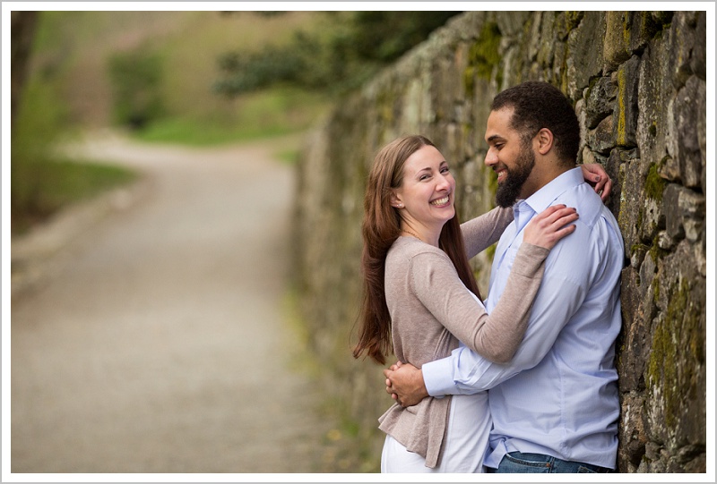 Josh and Leila's Arnold Arboretum Engagement | LAD Photography