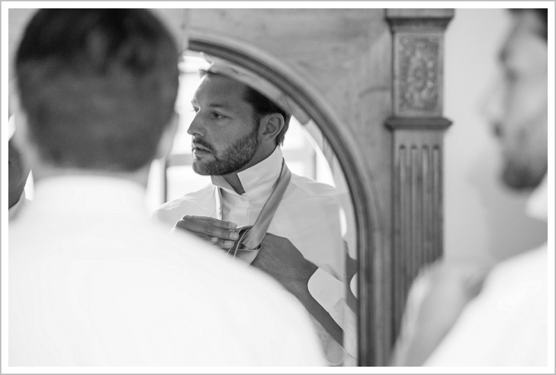 Groom Getting ready - Laura + Steve's York Harbor Inn Wedding | LAD Photography