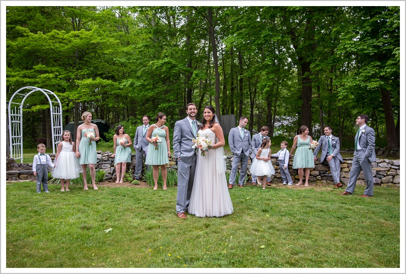 Bridal Party - Laura + Steve's York Harbor Inn Wedding | LAD Photography