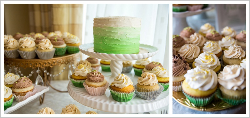 Cupcakes - Laura + Steve's York Harbor Inn Wedding | LAD Photography