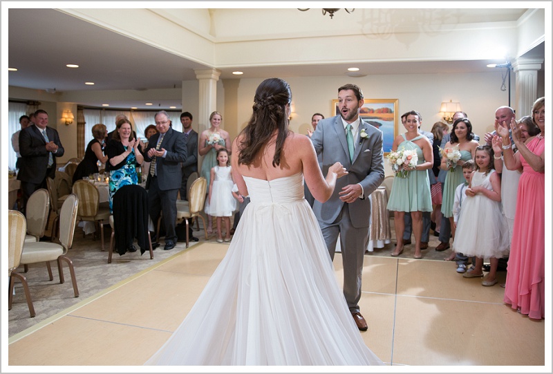 First dance - Laura + Steve's York Harbor Inn Wedding | LAD Photography