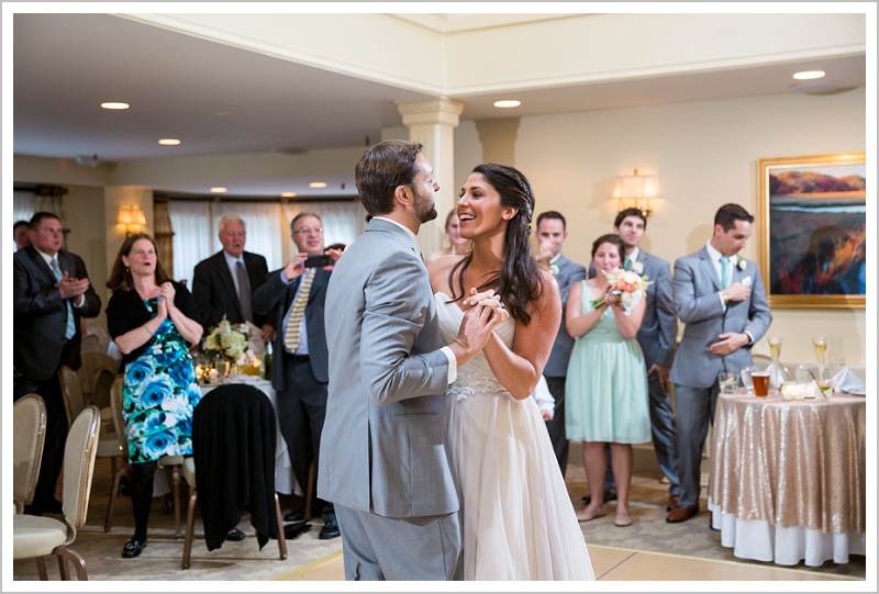 First Dance - Laura + Steve's York Harbor Inn Wedding | LAD Photography