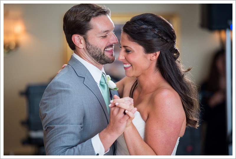 First dance - Laura + Steve's York Harbor Inn Wedding | LAD Photography