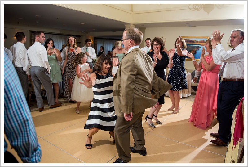 Dancing at Reception - Laura + Steve's York Harbor Inn Wedding | LAD Photography