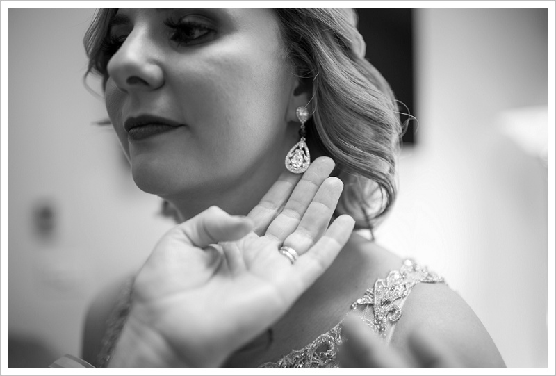 Earrings | Joseph and Breanne's Village by the Sea Wedding