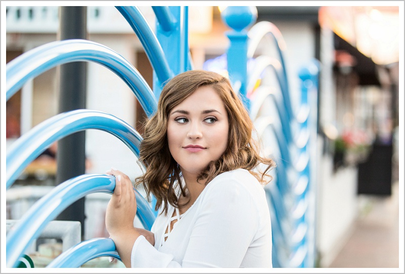 Madison, Senior portrait on Portland's waterfront- LAD Photography