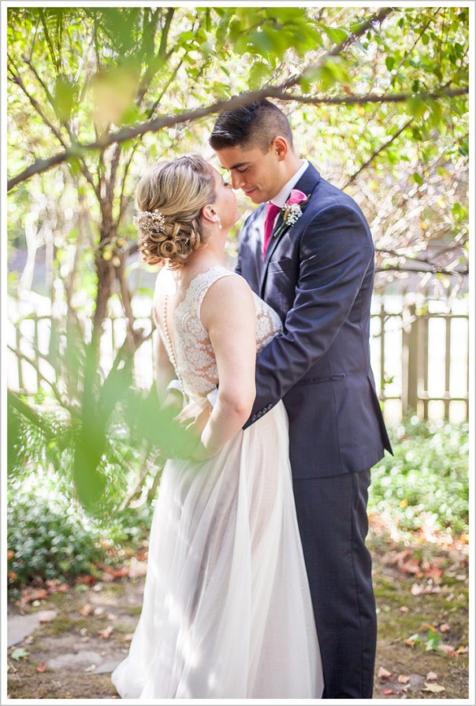 Bride and Groom - Adam & Ali's Wedding at The Barn at Walnut Hill | LAD Photography