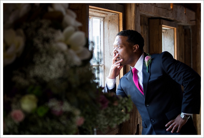 Groomsman - Adam & Ali's Wedding at The Barn at Walnut Hill | LAD Photography