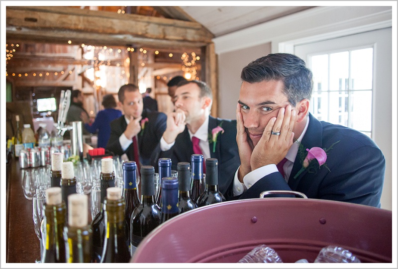 Groom and Groomsmen - Adam & Ali's Wedding at The Barn at Walnut Hill | LAD Photography