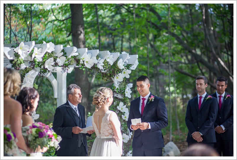 Vows - Adam & Ali's Wedding at The Barn at Walnut Hill | LAD Photography