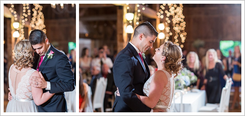 First Dance - Adam & Ali's Wedding at The Barn at Walnut Hill | LAD Photography