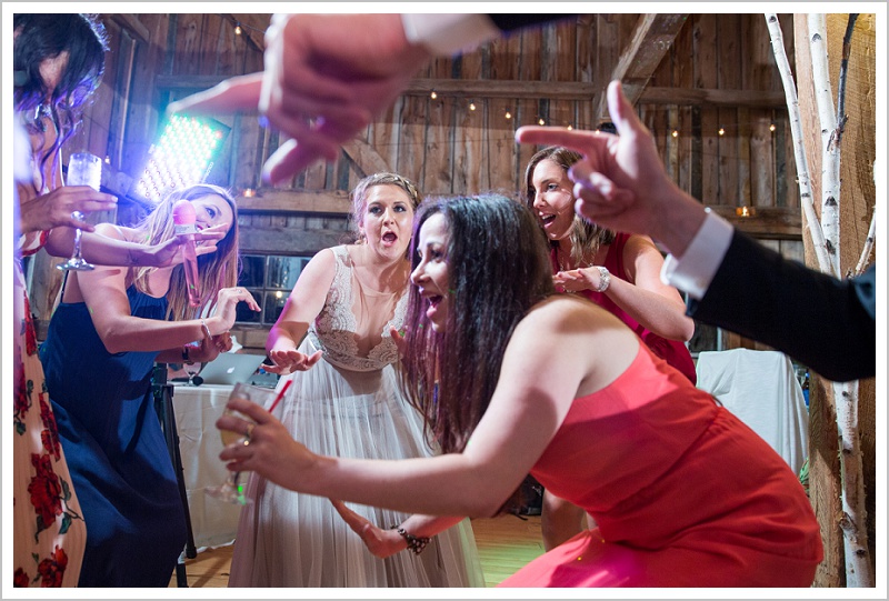 Dancing - Adam & Ali's Wedding at The Barn at Walnut Hill | LAD Photography