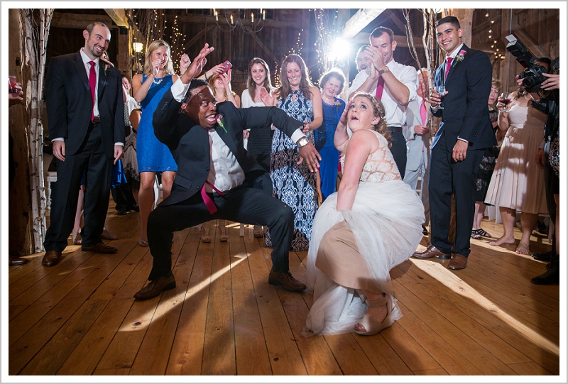 Dancing - Adam & Ali's Wedding at The Barn at Walnut Hill | LAD Photography