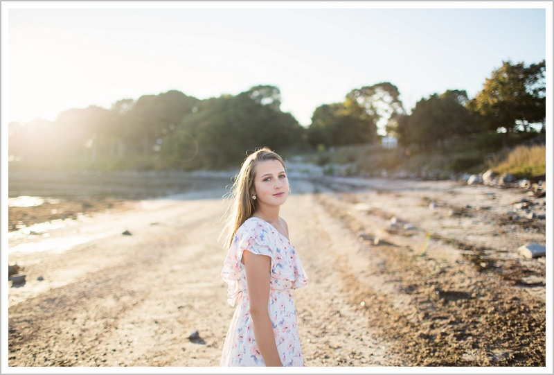 Oceanna on the beach. Edward Little Senior Class of 2018