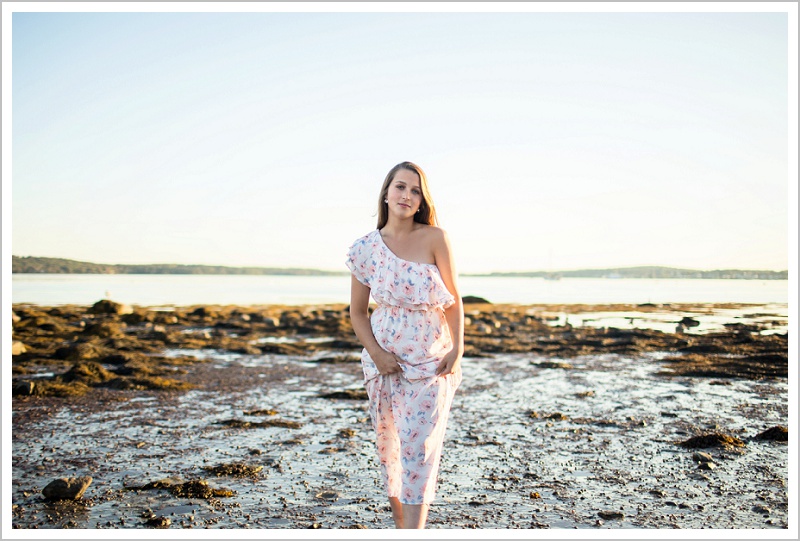 Oceanna on the beach. Edward Little Senior Class of 2018