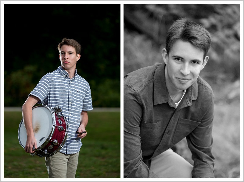 Linden and his drum, Class of 2018 