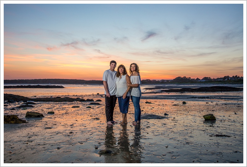 Wallace Family on the beach