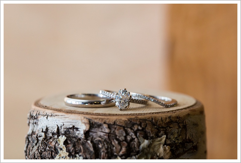 Tyler + Leanne Wedding at Stone Mountain Arts Center - Rings