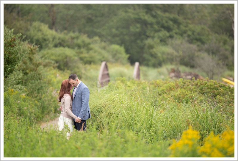 Kevin and Morgan at Kettle Cove, Engagement photos