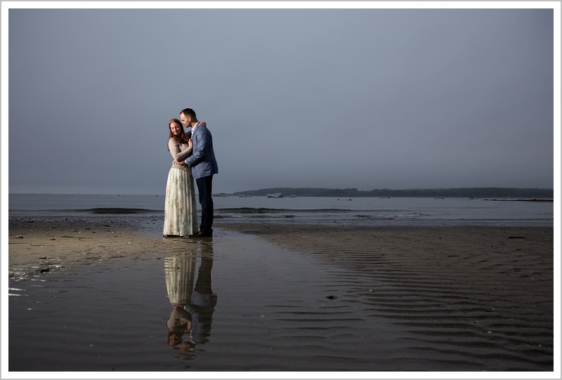 Kevin and Morgan at Kettle Cove, Engagement photos