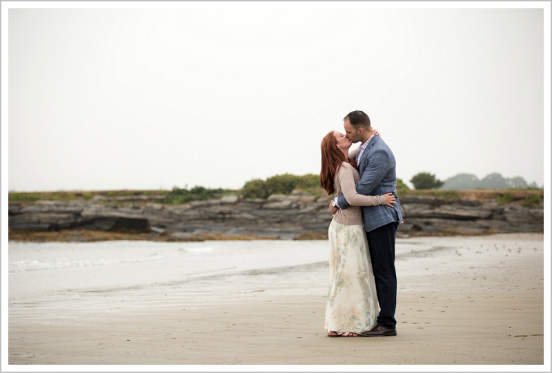 Kevin and Morgan at Kettle Cove, Engagement photos