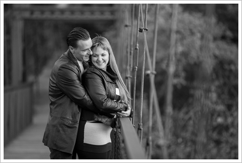 Rick and Maila, Brunswick Couples Shoot on the bridge