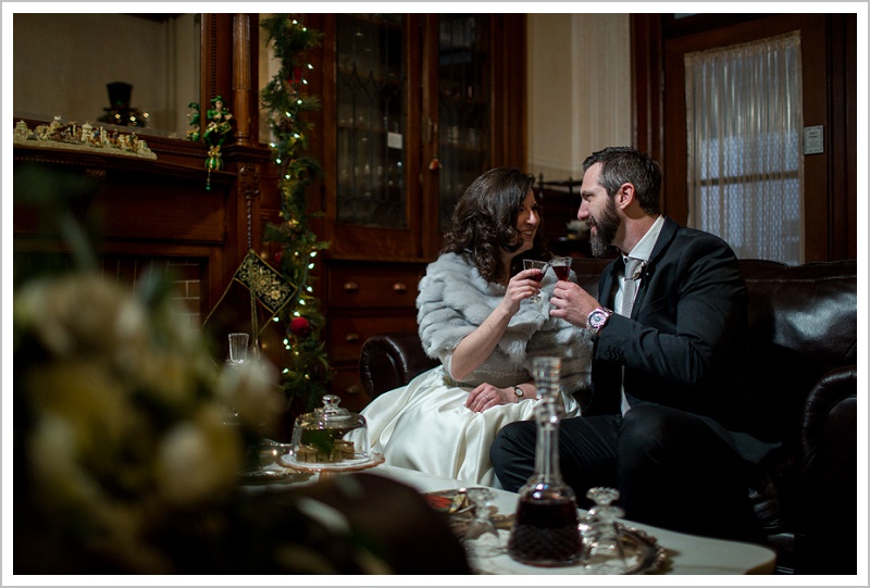Jamie and Laura Winter Wedding at the Agora Grand