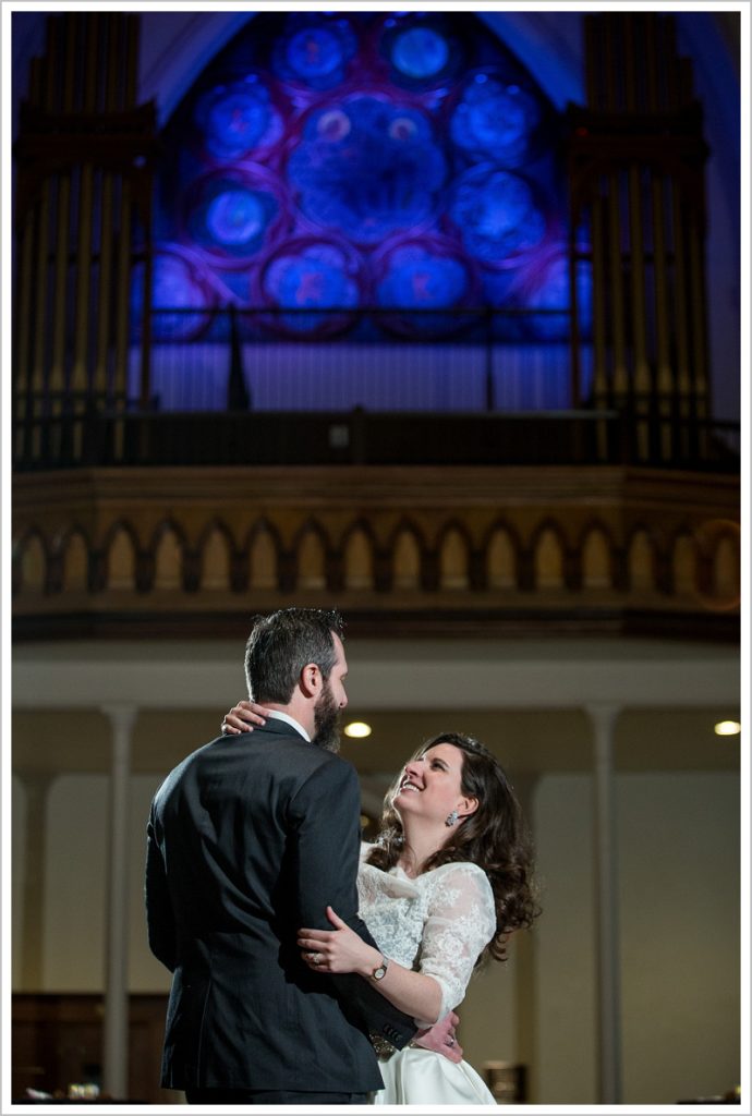 Jamie and Laura Winter Wedding at the Agora Grand