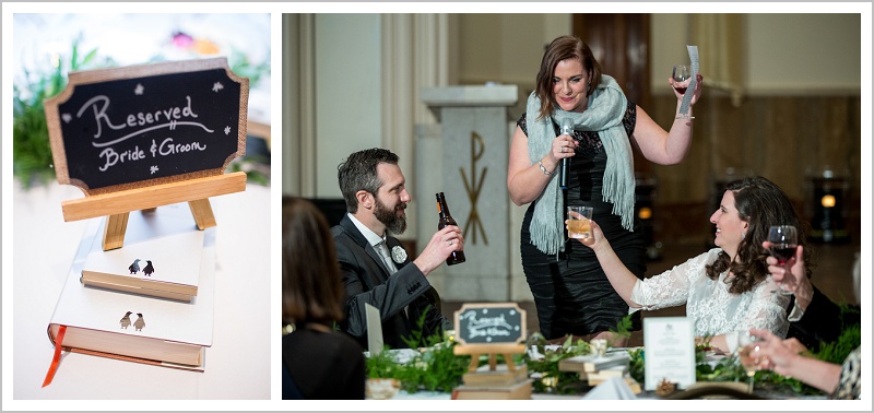 Jamie and Laura Winter Wedding at the Agora Grand