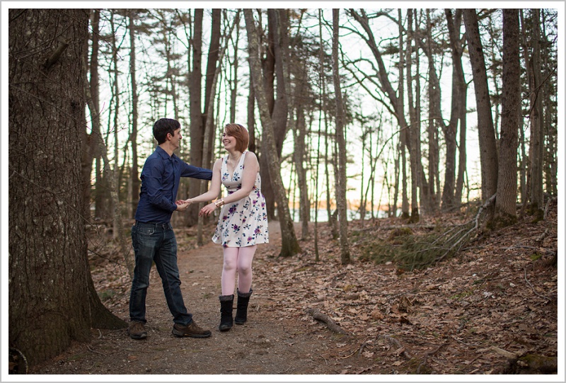 Maggie and Rob's One-year Anniversary at Wolfe's Neck State Park