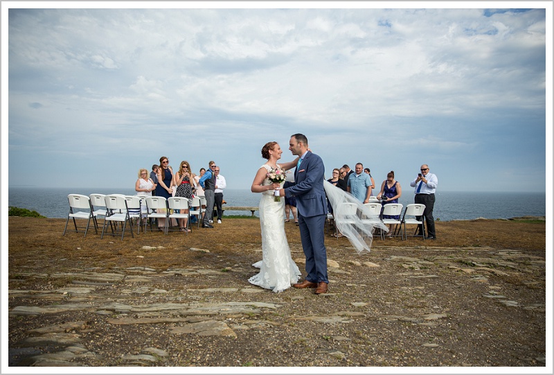 Robert and Morgan's Pemaquid Point Wedding - LAD Photography