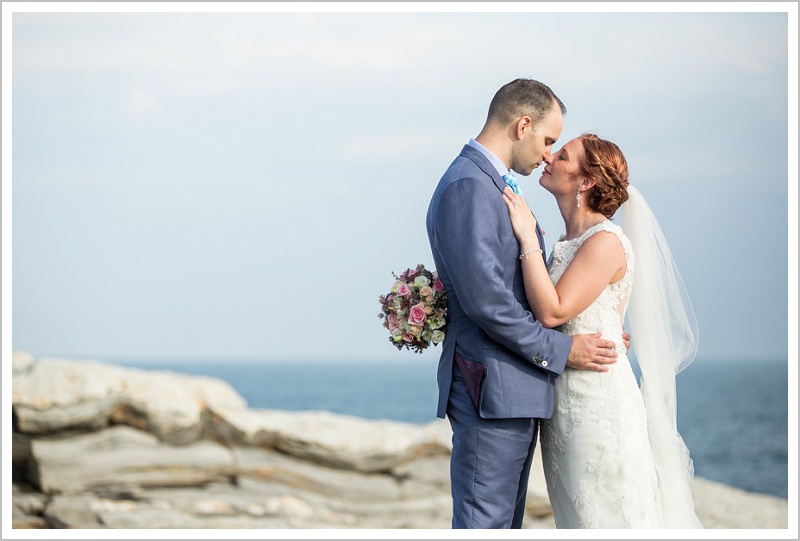 Robert and Morgan's Pemaquid Point Wedding - LAD Photography