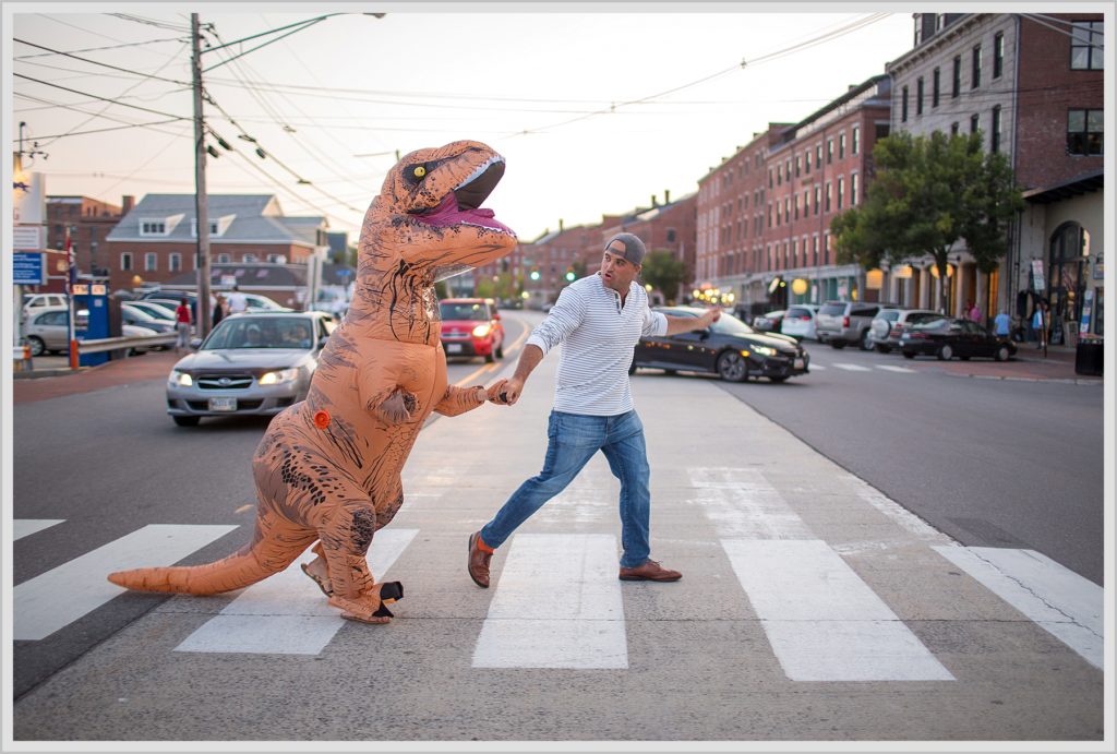 T-Rex in Portland Maine