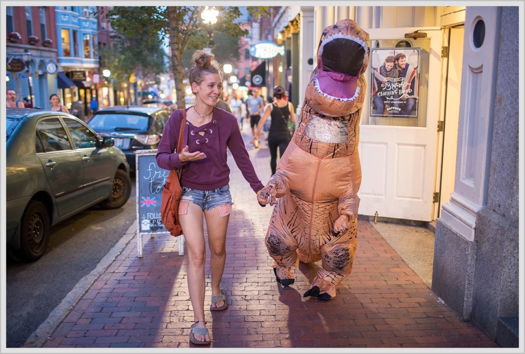 T-Rex in Portland Maine