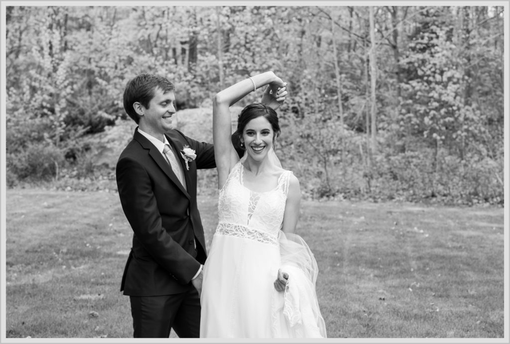 Katie and James' Hidden Pond Wedding | Dancing in the woods