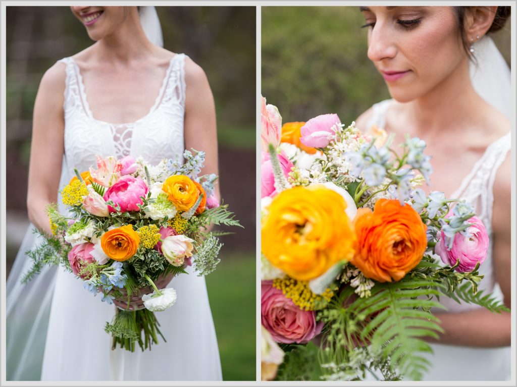 Katie and James' Hidden Pond Wedding | Bride's bouquet