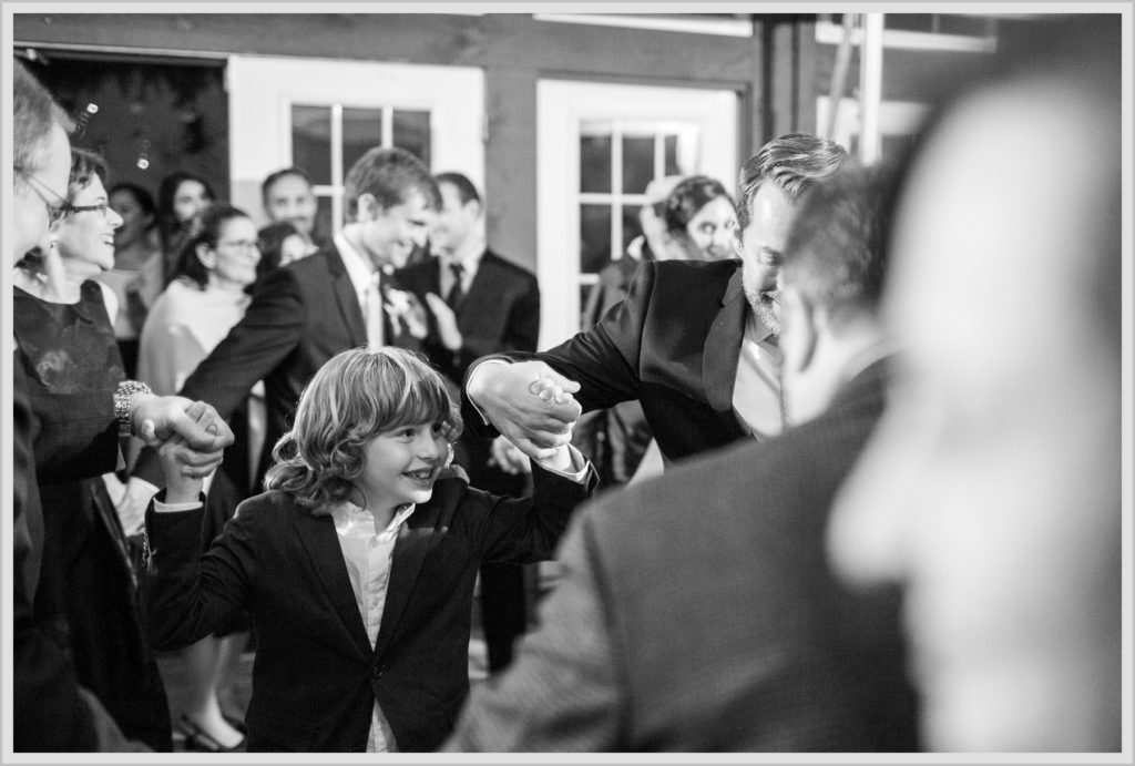 Katie and James' Hidden Pond Wedding | dancing at reception