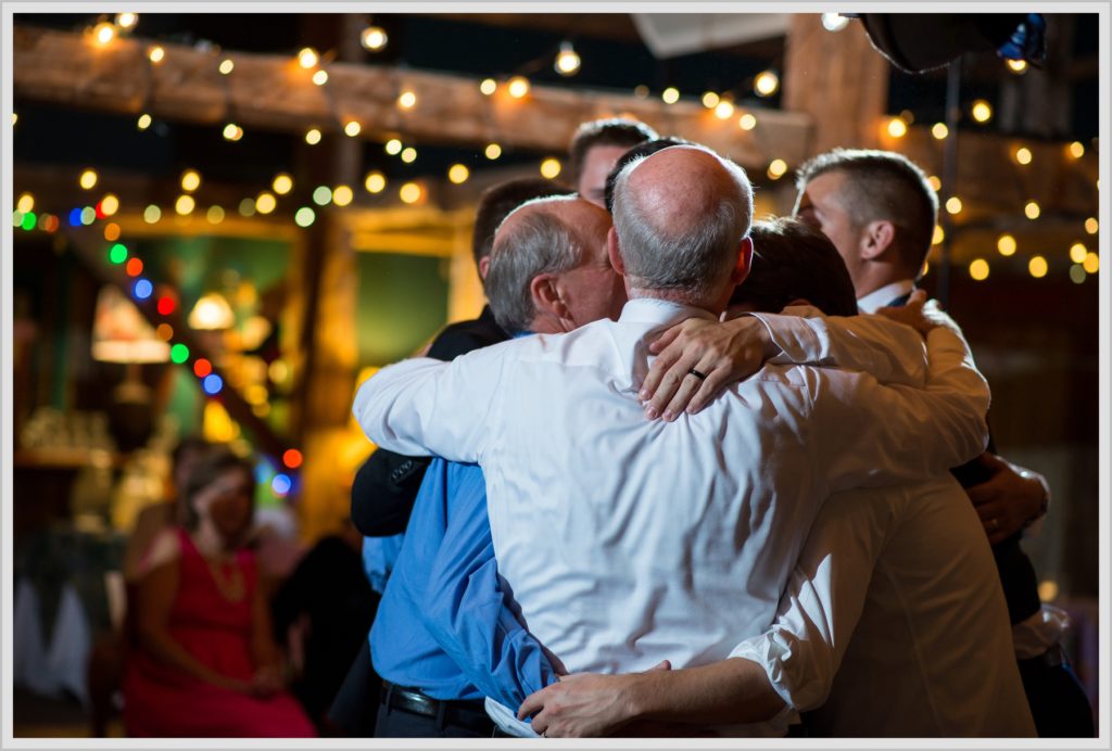 Dan and Amanda's Stone Mountain Arts Center Wedding Featured in Real Maine Weddings | reception dancing