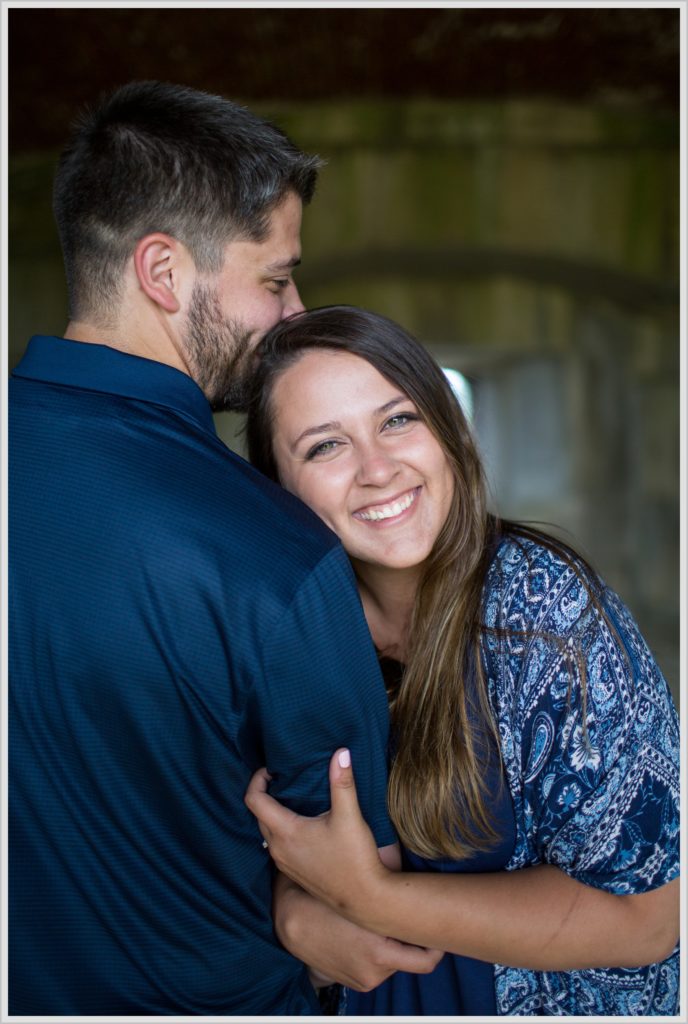 Katie and Eric's Coastal Maine Engagement session at Popham Beach