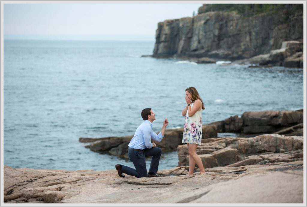 Matt's Acadia Park Proposal to Julia