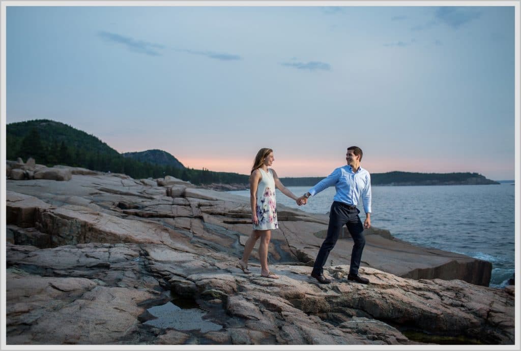 Matt's Acadia Park Proposal to Julia