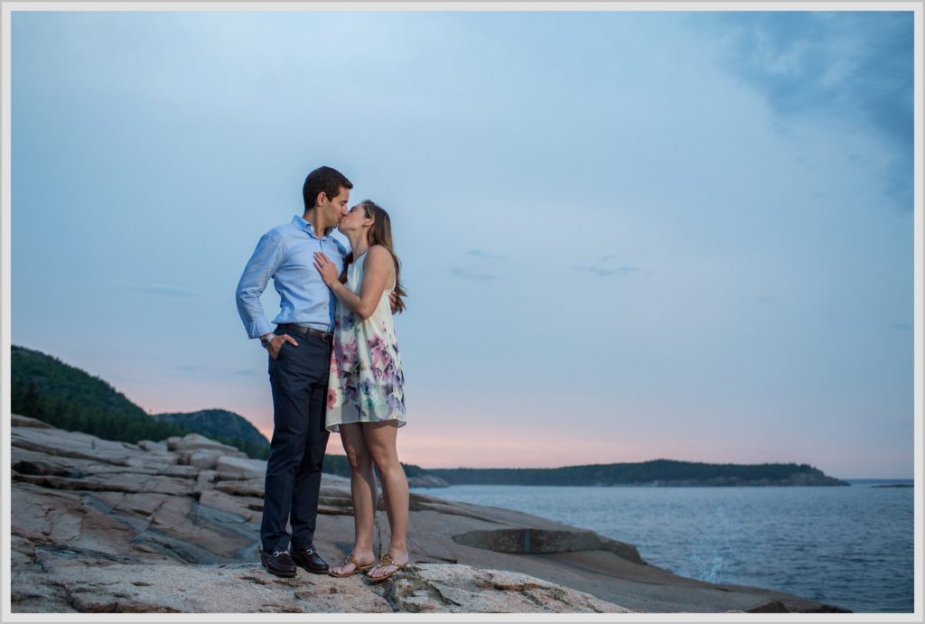 Matt's Acadia Park Proposal to Julia