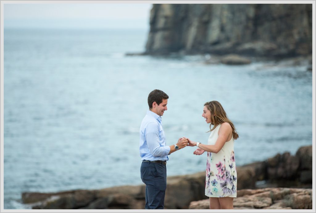 Matt's Acadia Park Proposal to Julia