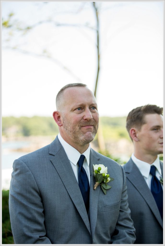 Sean and Nicole Married at York Harbor Inn | groom